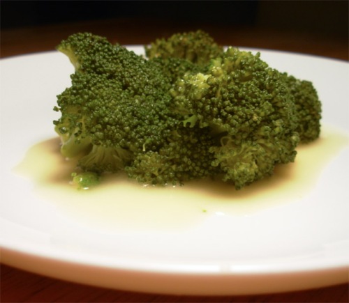 broccoli beurre blanc